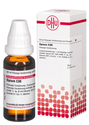 DHU-Arzneimittel GmbH & Co. KG OPIUM C 30 Dilution 20 ml 07176222