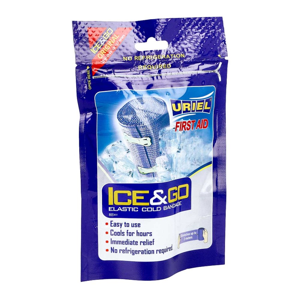 Dr.Dagmar Lohmann pharma + medical GmbH Ice & Go kühlende elastisch Bandage 04862974