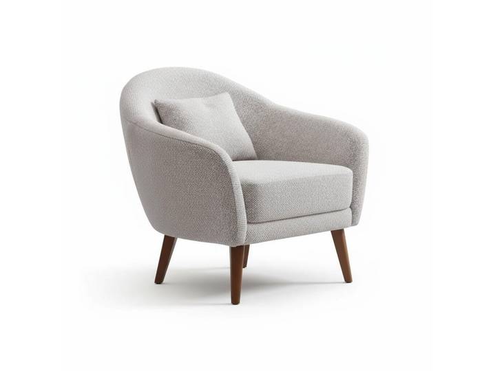 JVmoebel Loungesessel Sessel Modern Beige Luxus Elegant Design Loungesessel Polstersessel (1-St), Made in Europa