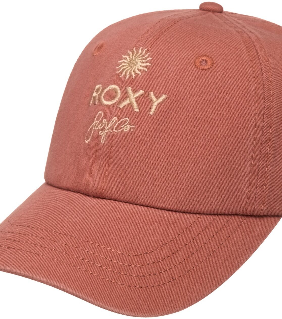 Baseball Cap ROXY "Toadstool", Damen, rosa (chutney), Obermaterial: 65% Baumwolle, 35% Baumwolle., Caps Baseball Cap