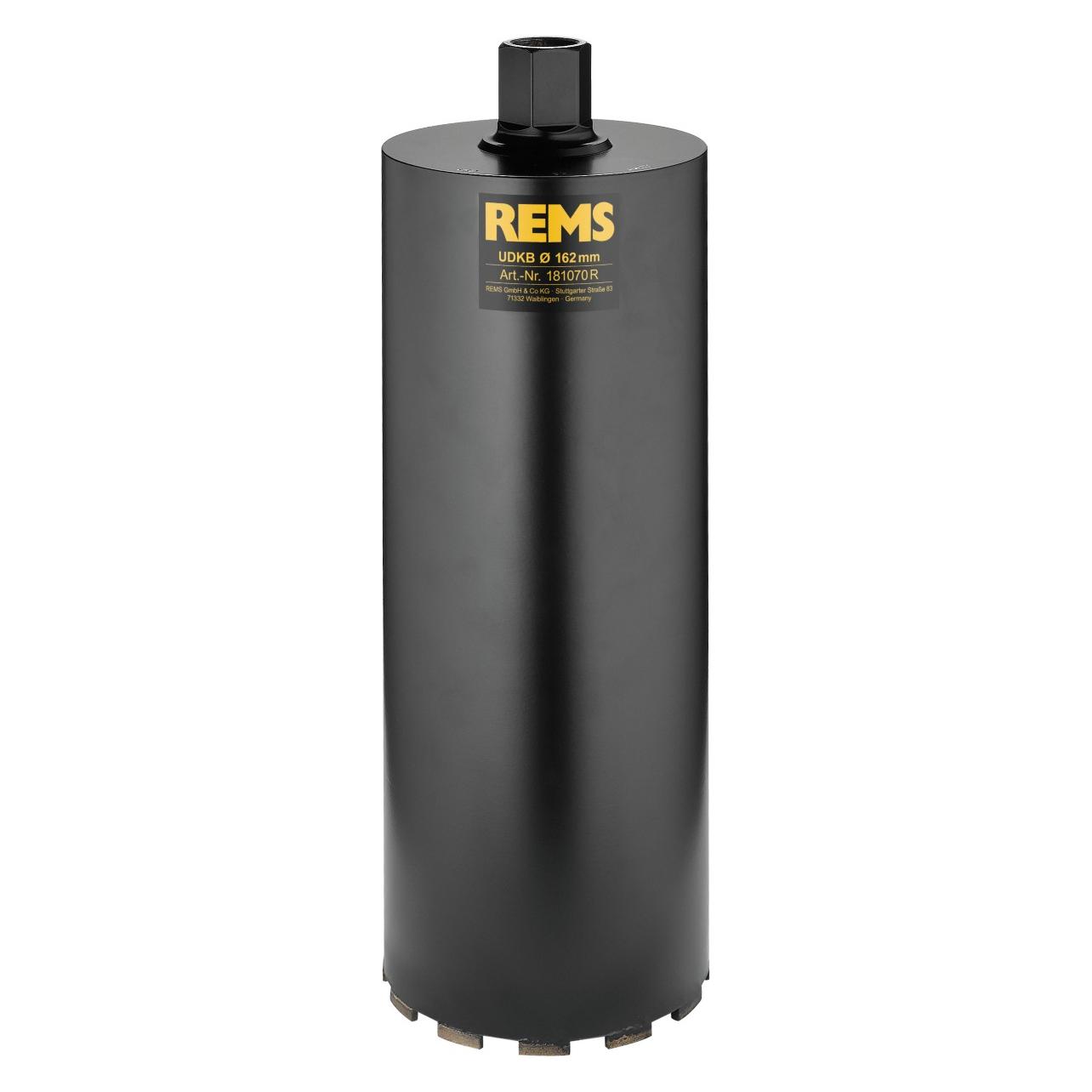 Rems *Diamant Kernbohrkrone UDKB 162x420xUNC 1 1/4, 181070 (181070 R)