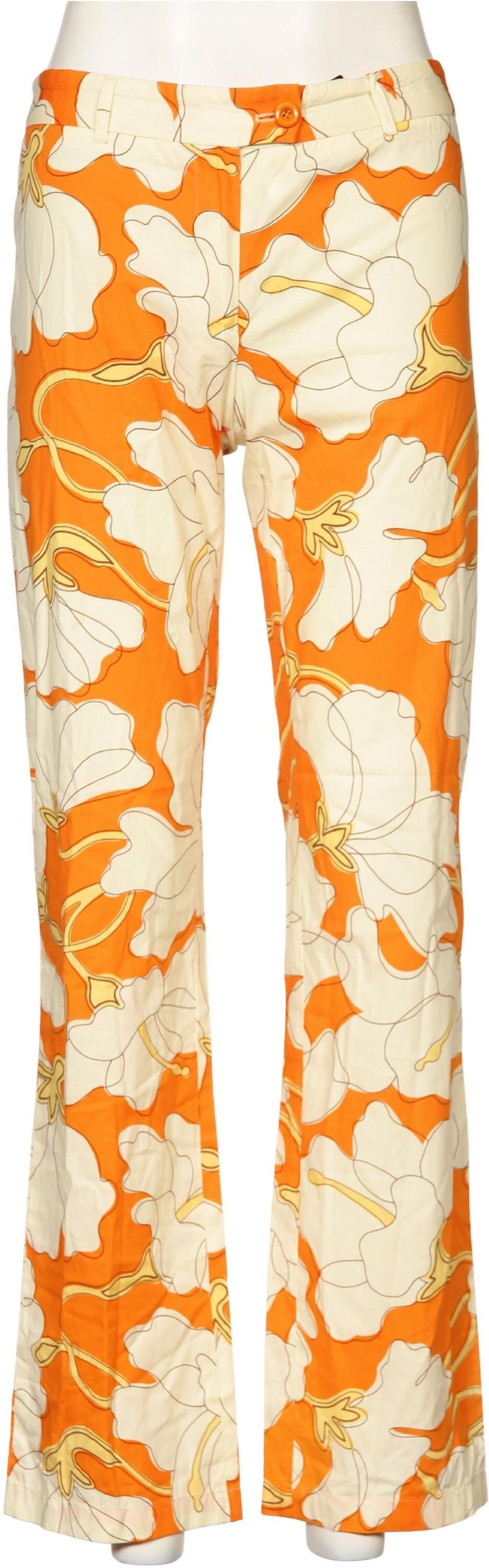 Moschino Cheap AND Chic Damen Stoffhose, Mehrfarbig, Gr. W29, kein / Etikett - Second Hand