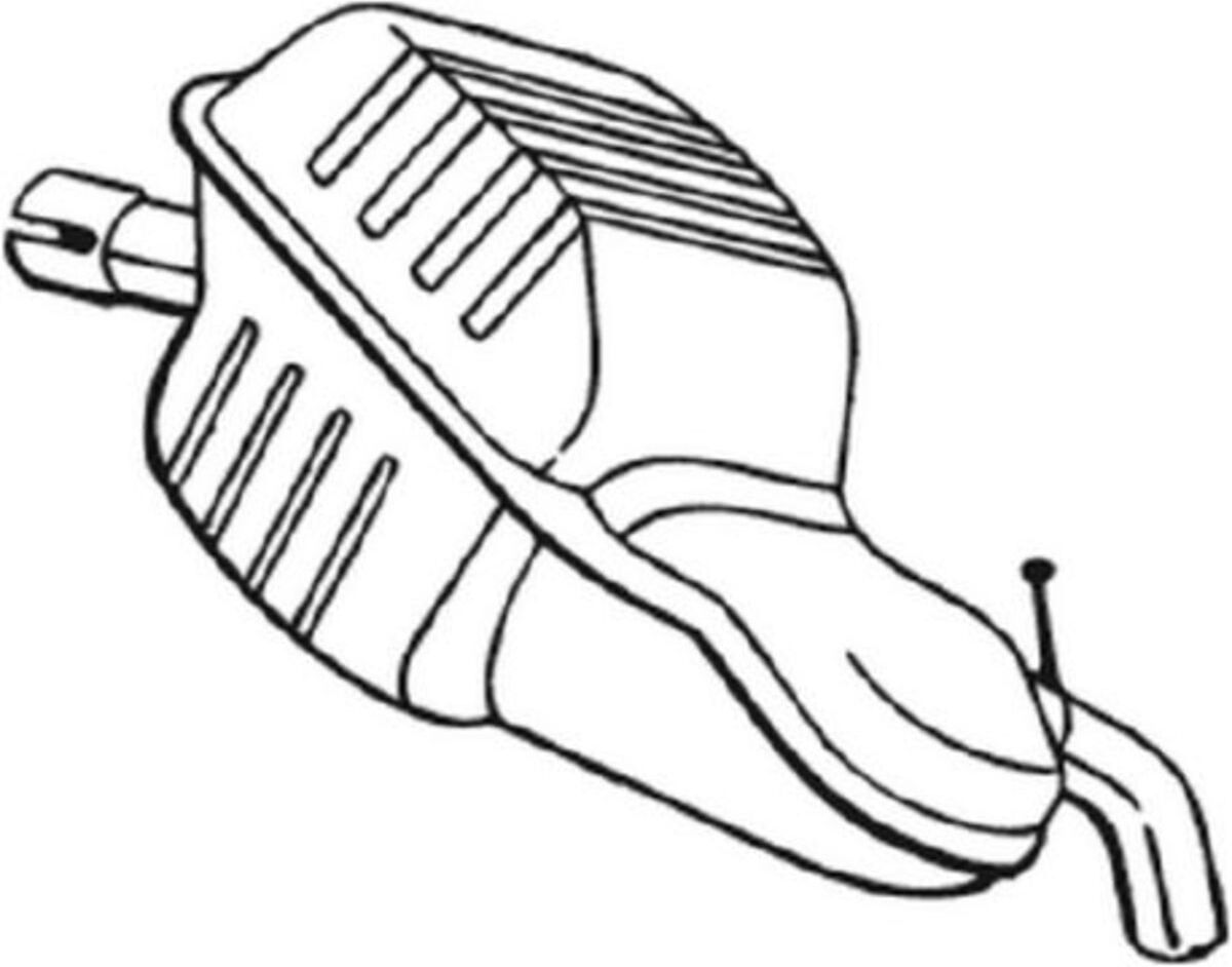 Endschalldämpfer BOSAL 235-139