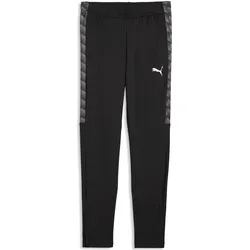 Puma, Jungen, Sporthose, teamLIGA26 Training Pants+ Jr (128), Weiss, Schwarz
