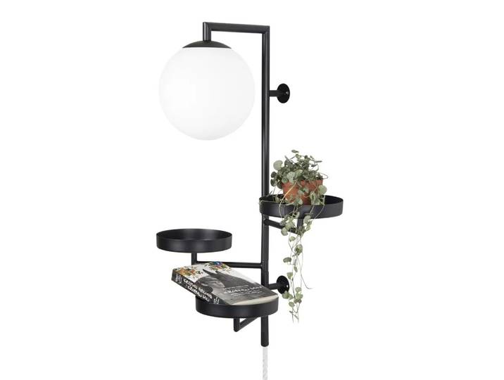Globen Lighting Applique murale Astoria noir