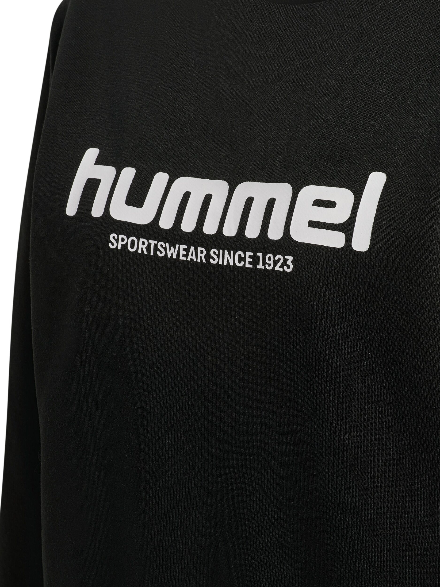 Kapuzensweatshirt HUMMEL "hmlLEGACY 2.0 W HOODIE", Damen, Gr. S, schwarz, angeraute Sweatware, Obermaterial: 60% Baumwolle, 40% Polyester, normal, angesetztes Bündchen, Sweatshirts Kapuzensweatshirt, mit verstellbarer Zugschnur, aus angerauter Sweatware s