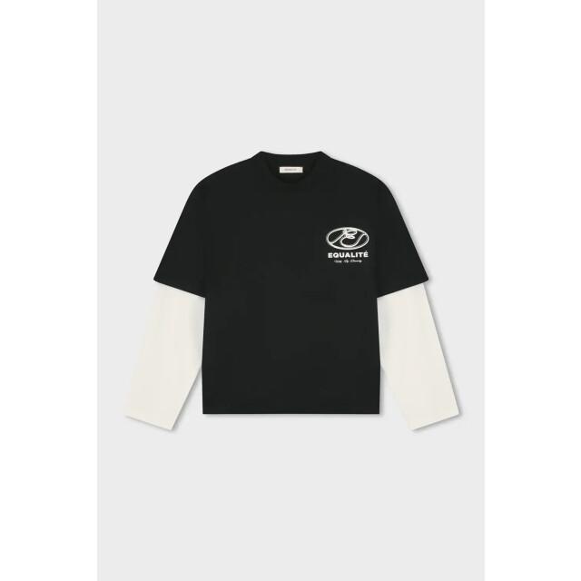 Equalité Arid double layer oversized longsleeve tee