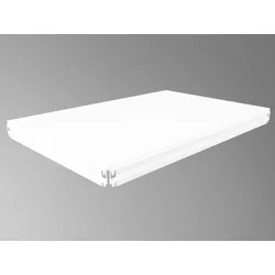 Zusatz-Fachboden Biedrax 60 x 90 cm, Weiß, Fachboden weiß laminiert 12 mm, Fachlast 200 kg