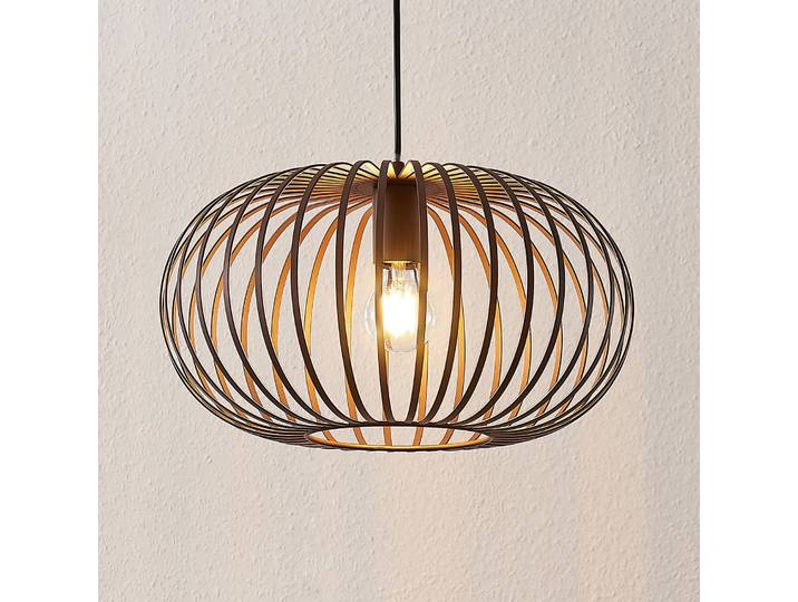 Nahele Pendelleuchte Brown - Lindby - Wohnzimmer - Vintage - Metall - Einflammig