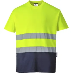 Warnschutz T-Shirt "S173" Komfort - S - gelb/marine