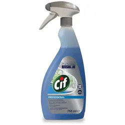CIF Professional Fenster und Glasreiniger 750 ml Entfernt Schmutz, Fett und Fingerabdrücke