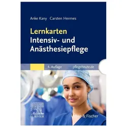 Lernkarten Intensiv- und Anästhesiepflege, Schulbücher von Anke Kany, Carsten Hermes