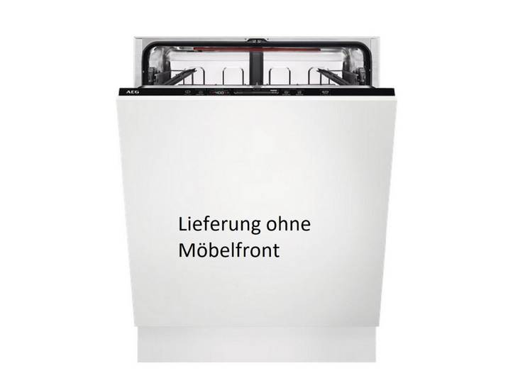 AEG vollintegrierbarer Geschirrspüler keine Angaben FSK64627P_911436430, 10.5 l, 13 Maßgedecke, LED-Display, Abschaltautomatik, Signal am Programmende