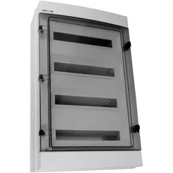 Feuchtraumverteiler Verteilerkasten 1000V 72Module Aufputz Sicherungskasten RH-72/4 AP VDE E-P 36.172