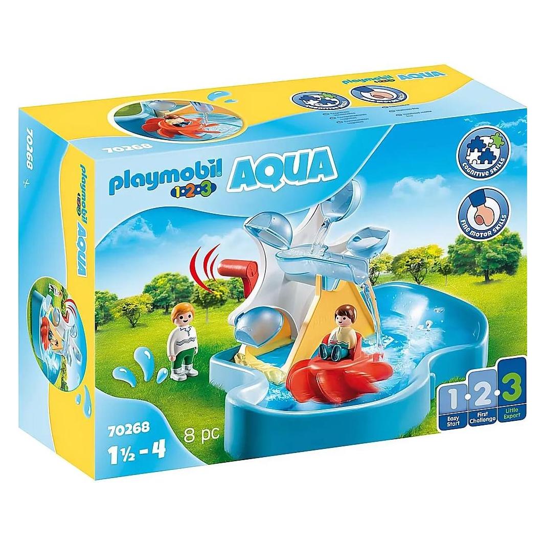 Playmobil Wasserrad mit Karussell (70268, Playmobil 1.2.3) (70268)