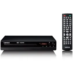 Lenco DVD-121BK DVD-Player HDMI USB regionfrei schwarz
