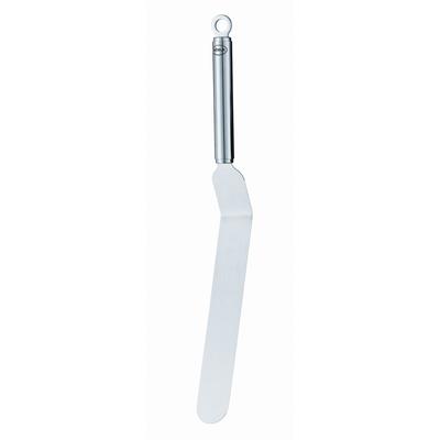 Streichpalette RÖSLE, silber (edelstahlfarben), Edelstahl 18/10, Küchenpaletten, zum Glattstreichen und Anheben von Torten und Kuchen, Edelstahl 18/10