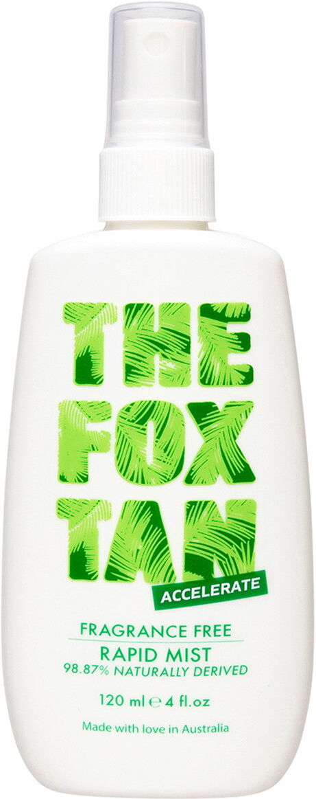 120ml THE FOX TAN Fragrance Free Rapid Tanning Mist