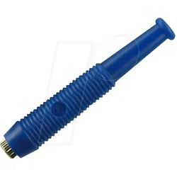 MKU 1 BL - Miniatur-Kupplung, 2 mm, blau