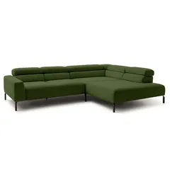 Sormani Ecksofa Bozen Cord Moos