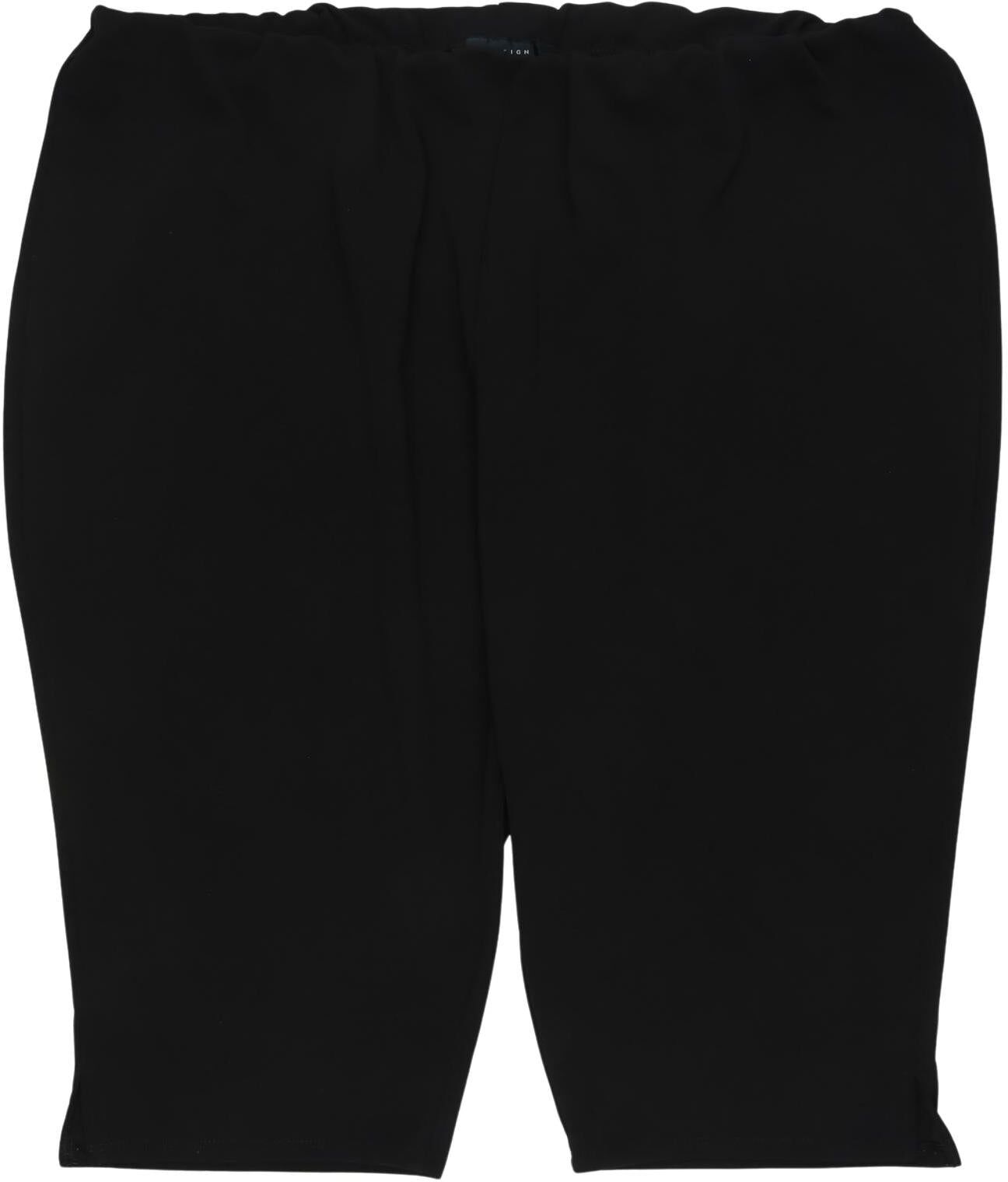 asos Curve Damen Stoffhose, Schwarz, Gr. EU 48, Synthetik / Elasthan - Second Hand