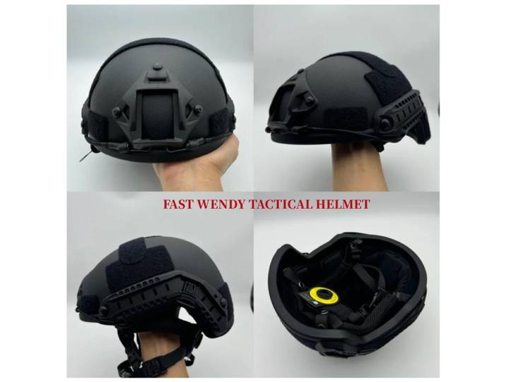 Casque de protection FAST IIIA à coupe haute, équipement tactique, mise à niveau Kevlar, suspension Wendy, doublure de sécurité, casque tactique