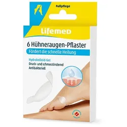 Lifemed Hühneraugen-Pflaster 4,5 cm x 2,2 cm transparent 120 Packungen à 6 Stück = 720 Stück