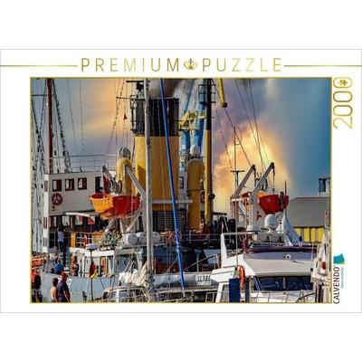CALVENDO Puzzle Aufbruch zur Abendfahrt | 2000 Teile Lege-Größe 90x67cm Foto-Puzzle für glückliche Stunden