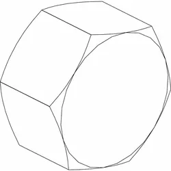 Mutter geschlossen 1/2'' - 87185321420