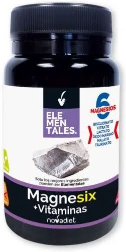 Novadiet Magnesix Sales de Magnésio com Vitaminas B 60 Caps