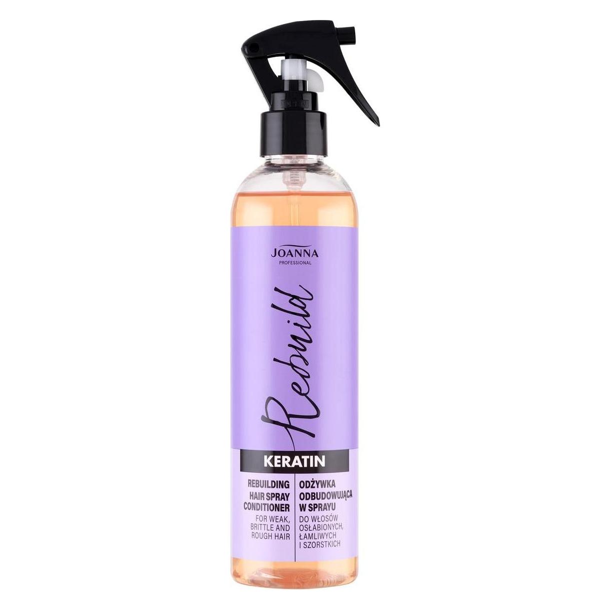 Joanna Professional - Keratin Rebuilding Hair Spray Conditioner Conditioner For Hair Weakened From (300 ml) (529557)