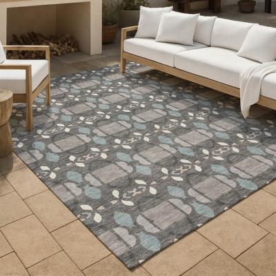 Addison Rugs Machine Washable Indoor/ Outdoor Modern Otis Chantille Rug