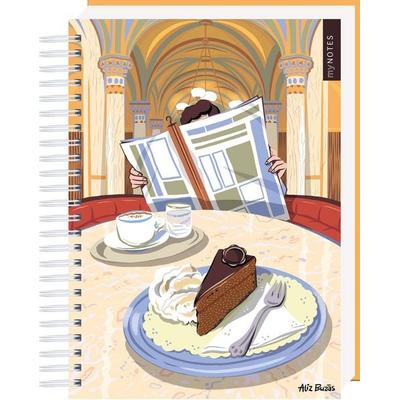 myNOTES Papeterie: Ringbuch Österreich – Ein Besuch im Kaffeehaus, Notizbuch von , arsedition