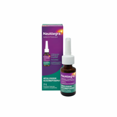 A. Nattermann & Cie GmbH NASALLEGRA 137 µg/50 µg pro Sprühstoß Nasenspray 23 g 19759348