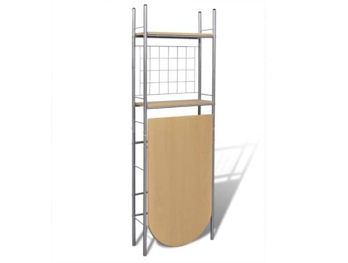 Frühstücksspiel, faltbar, mit 2 Stühlen Klapptisch, Regaleinsatz, Stahlrahmen, Klappstühle, kompakte Aufbewahrung, kleine Räume