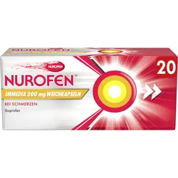 NUROFEN IMMEDIA 200 mg BEI SCHMERZEN 20 St Weichkapseln