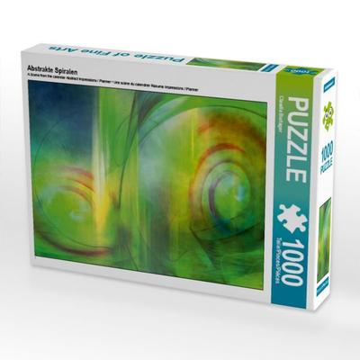 CALVENDO Puzzle Abstrakte Spiralen | 1000 Teile Lege-Größe 64x48cm Foto-Puzzle für glückliche Stunden