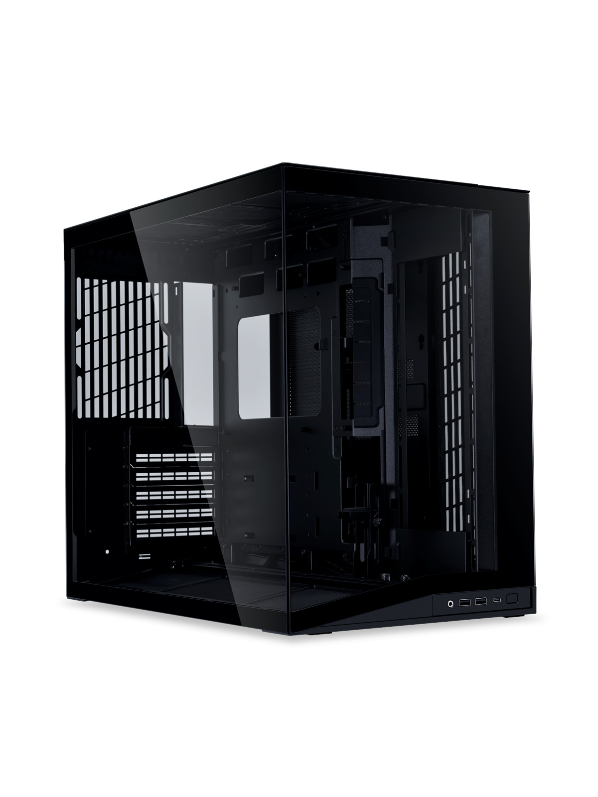 Lian Li O11D Mini V2 Black - Gehäuse - Miditower - Schwarz