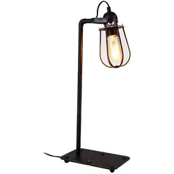 EDM - Tischleuchte Vintage Metallisch E27 60W 22X51Cm E27 60W 22X51Cm Edm