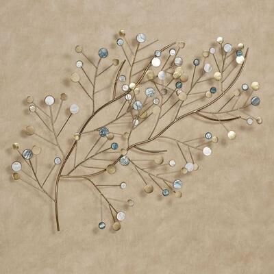 Touch of Class Aaralynne Branch Wall Art Gold , Gold