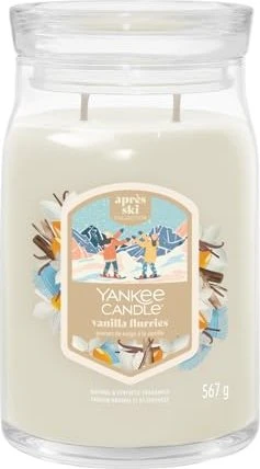 YANKEE CANDLE Signature Vanilla Flurries 567 g