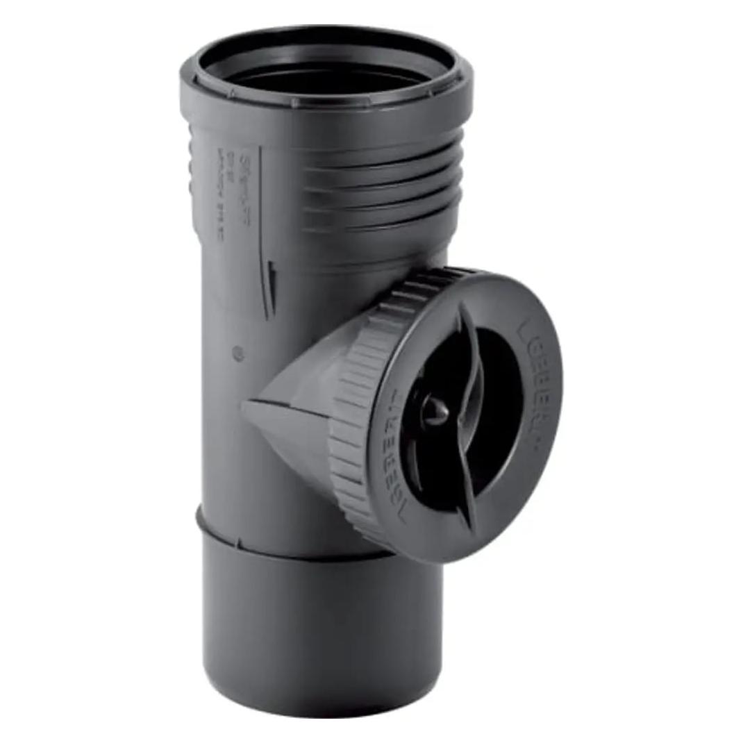 Geberit Vertriebs GmbH Silent-PP Reinigungsöffnung 90Grad, mit Muffe DN90 (390427141)