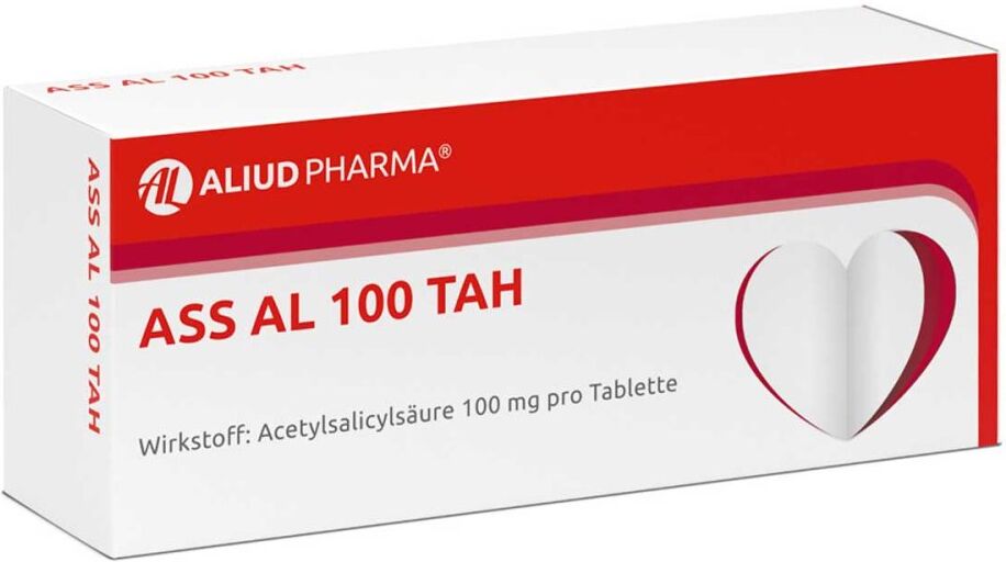 AL Aliud Pharma ASS AL 100 TAH bei erhöhtem Herzinfarkt- und Schlaganfallrisiko