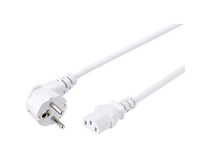 Sygonix SY-5043438 Apparaat (koud) Aansluitkabel Wit 5.00 m