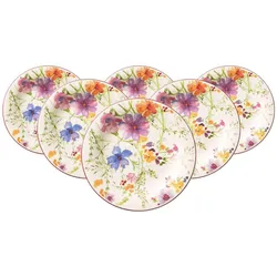 Villeroy & Boch Frühstücksteller Mariefleur Basic, Teller, Weiss