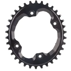 ABSOLUTE BLACK Kettenblatt oval 1-fach XTR M9000 LK 96 narrow-wide | s