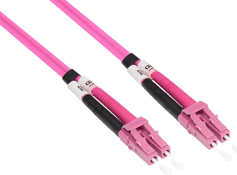 Patchkabel LWL Duplex OM4 (Multimode, 50/125) LC/LC, 100m, Good Connections