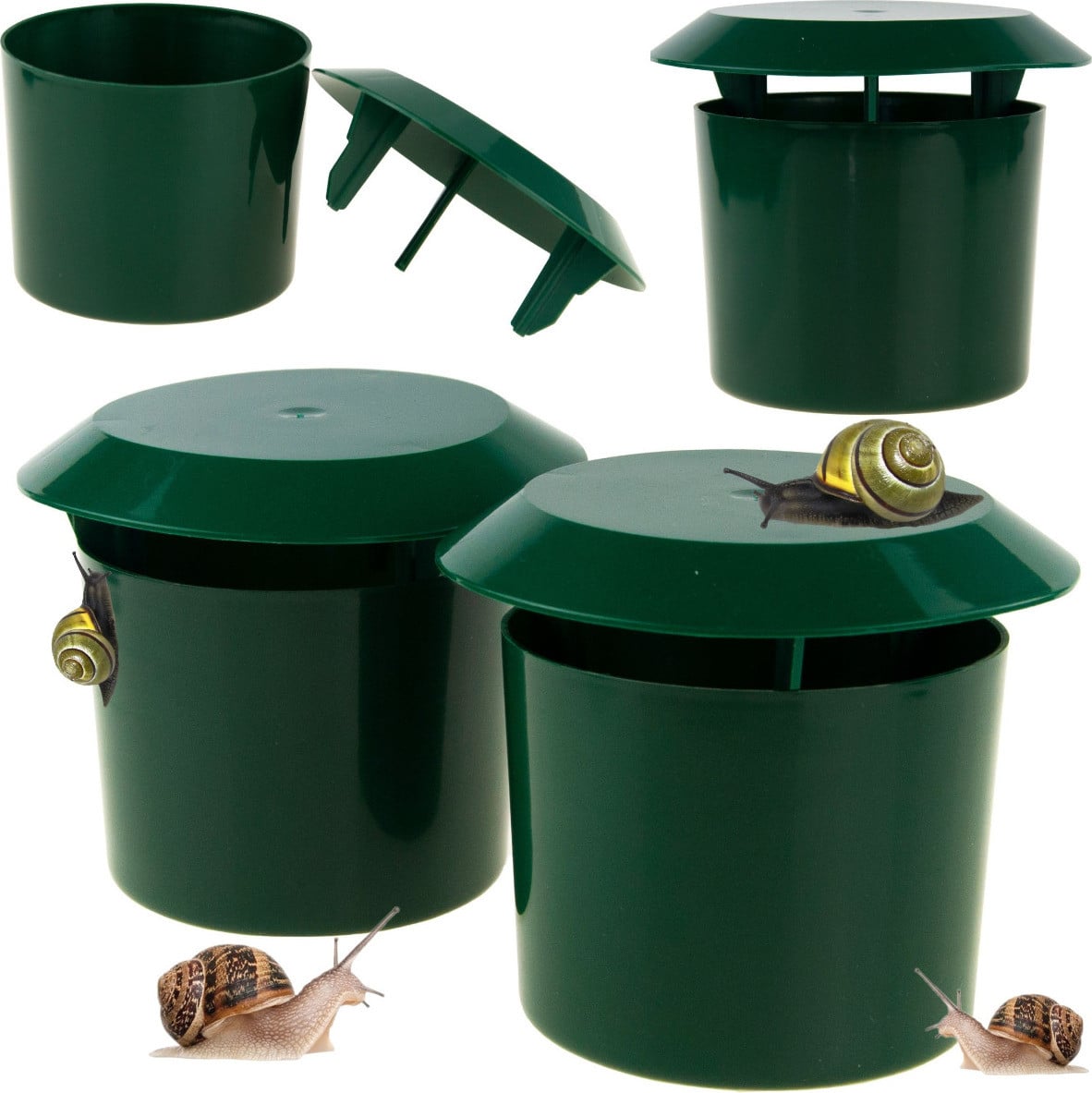 Set van 2 ecologische eekhozenvallen voor een snelle en effectieve vangst