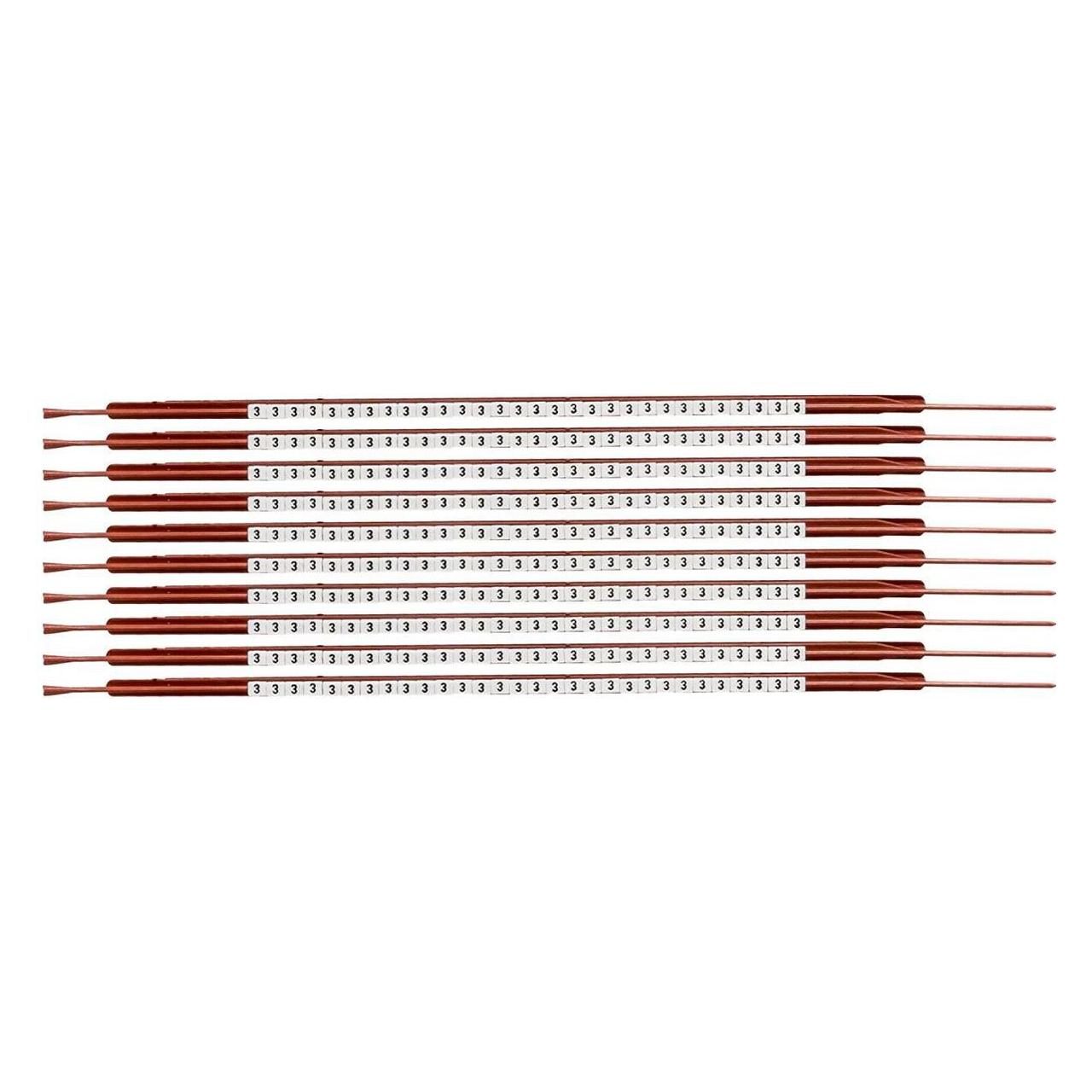 Brady ClipSleeve Kabelkennzeichnungen, Grösse 03 (132953)