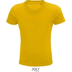 SOLS Schweres Kinder Bio T-Shirt 03578 gold 2 Jahre (86/94)